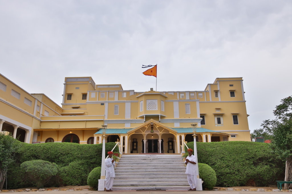 Roop Niwas Kothi Nawalgarh Main Building Entrance Alternate