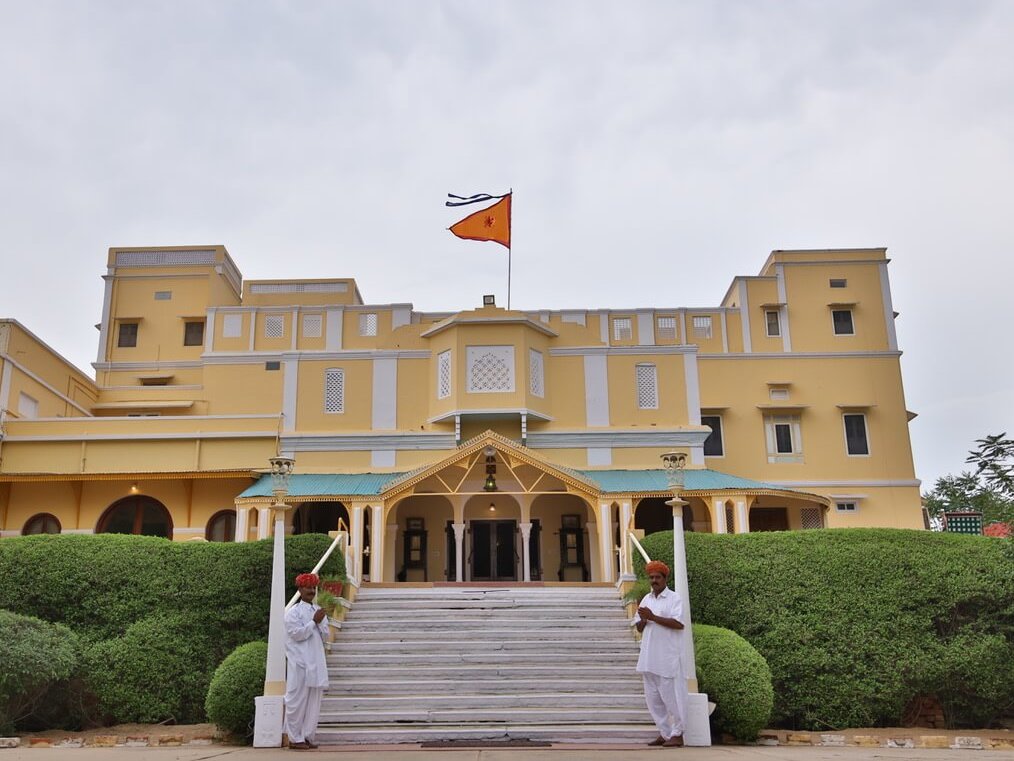 Roop Niwas Kothi Nawalgarh Main Building Entrance Alternate